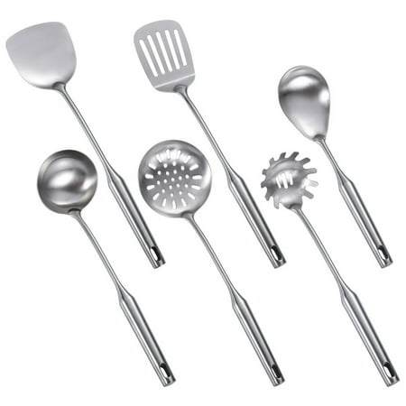WELPET 304 Stainless Steel Cooking Tools Set Colander Spatula Shovel Spoon Kitchenware Gadgets 6PCS Kitchen Accessories Set
WELPET 304 Stainless Steel Cooking Tools Set Colander Spatula Shovel Spoon Kitchenware Gadgets 6PCS Kitchen Accessories Set