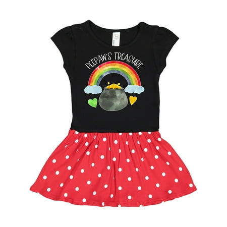 Inktastic Peepaw s Treasure St. Patrick s Day Rainbow and Gold Gift Toddler Girl Dress
Inktastic Peepaw s Treasure St. Patrick s Day Rainbow and Gold Gift Toddler Girl Dress