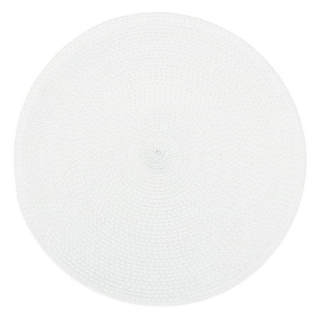 Gwong 1Pcs 38cm Place Mat Woven Non-slip Round Coaster Pad Cafe Mug Dining Table Mat Home Decor
Gwong 1Pcs 38cm Place Mat Woven Non-slip Round Coaster Pad Cafe Mug Dining Table Mat Home Decor