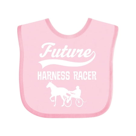 Inktastic Future Harness Racer Horse Racing Gift Baby Boy or Baby Girl Bib