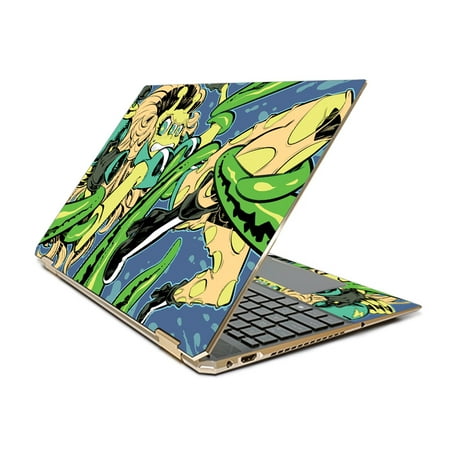 Skin for HP Spectre x360 15.6" Gem-Cut (2019) - Alien Battle | Protective, Durable, and Unique Vinyl Decal wrap cover | Easy To Apply, Remove, and Change Styles