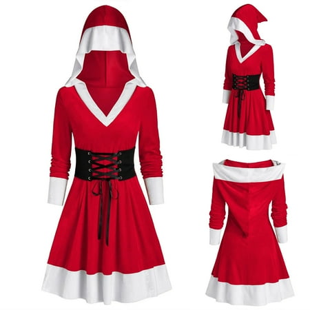 Outfmvch Women Sexy Christmas Festival Red Hollow Lingerie Hooded Dress Lingerie Set Nightdress Underwear Red XXL
Outfmvch Women Sexy Christmas Festival Red Hollow Lingerie Hooded Dress Lingerie Set Nightdress Underwear Red XXL