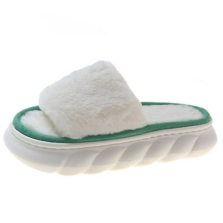 CoCopeaunt 2022 Fashion Bowknot Design Platform Height 4cm Fluffy Fur Slippers Women Winter Warm Closed Plush Home Slippers Women Shoes
CoCopeaunt 2022 Fashion Bowknot Design Platform Height 4cm Fluffy Fur Slippers Women Winter Warm Closed Plush Home Slippers Women Shoes