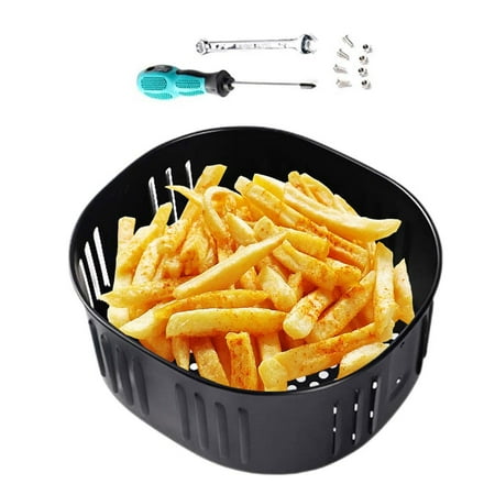 Ibaste Replacement Air Fryer Basket Cast Iron Air Fryer Replacement Basket Heat Resistant Reusable Kitchen Baking Cooking Oven Accessories clean
Ibaste Replacement Air Fryer Basket Cast Iron Air Fryer Replacement Basket Heat Resistant Reusable Kitchen Baking Cooking Oven Accessories clean