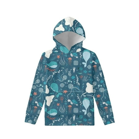 TOADDMOS Cute Whales Stylish Girls Sweatshirts Casual Loose Kids Pullover Hoodies Size S Fall Fashion Clothes for Little Girls
TOADDMOS Cute Whales Stylish Girls Sweatshirts Casual Loose Kids Pullover Hoodies Size S Fall Fashion Clothes for Little Girls