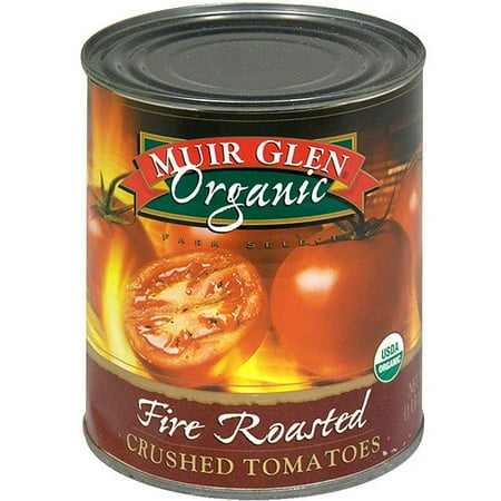 Organic Diced Tomatoes - Muir Glen Fire Roasted Crushed Tomatoes, 28 oz (Pack of 12)