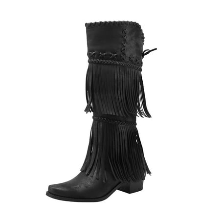 PMUYBHF Cowboy Boots for Women Western Boot Pointed Toe Low Heel Long Booties Ladies Shoes 70.98
PMUYBHF Cowboy Boots for Women Western Boot Pointed Toe Low Heel Long Booties Ladies Shoes 70.98