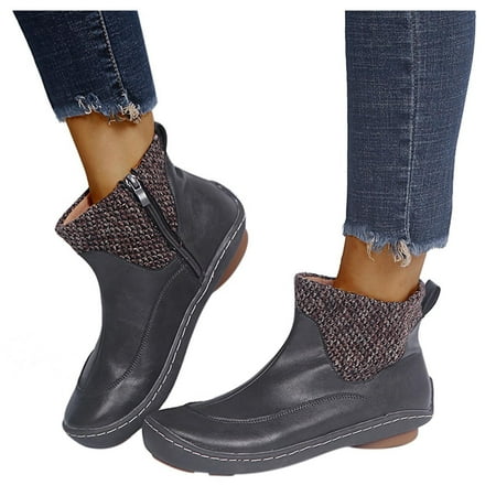 Vikakiooze Women b-o-o-t s Retro Flat Bottom Shoes Casual b-o-o-t s Slip On Zipper Shoes Shoes for Women 2022
Vikakiooze Women b-o-o-t s Retro Flat Bottom Shoes Casual b-o-o-t s Slip On Zipper Shoes Shoes for Women 2022