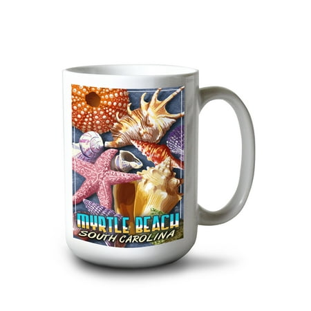 15 fl oz Ceramic Mug Myrtle Beach South Carolina Shell Montage Dishwasher & Microwave Safe
15 fl oz Ceramic Mug Myrtle Beach South Carolina Shell Montage Dishwasher & Microwave Safe