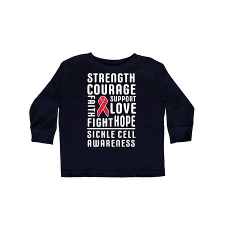 Inktastic Sickle Cell Awareness Strength Courage and Support Gift Toddler Boy or Toddler Girl Long Sleeve T-Shirt
Inktastic Sickle Cell Awareness Strength Courage and Support Gift Toddler Boy or Toddler Girl Long Sleeve T-Shirt