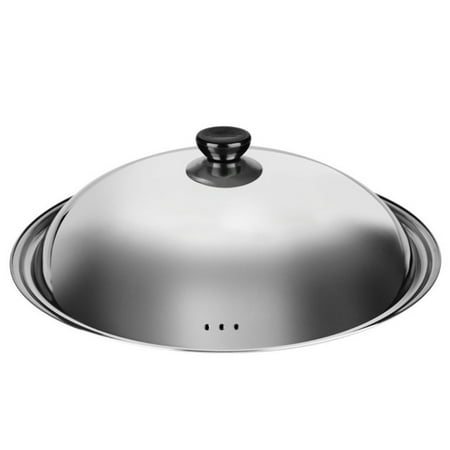 Stainless Steel Cooking Pot Lid Multifunction Anti-scald Thicken Pot Cover Protector Kitchen Tool(34cm)
Stainless Steel Cooking Pot Lid Multifunction Anti-scald Thicken Pot Cover Protector Kitchen Tool(34cm)