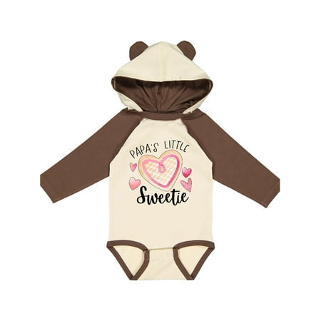 Inktastic Papa s Little Sweetie with Pink Heart Cookie Gift Baby Boy or Baby Girl Long Sleeve Bodysuit
Inktastic Papa s Little Sweetie with Pink Heart Cookie Gift Baby Boy or Baby Girl Long Sleeve Bodysuit