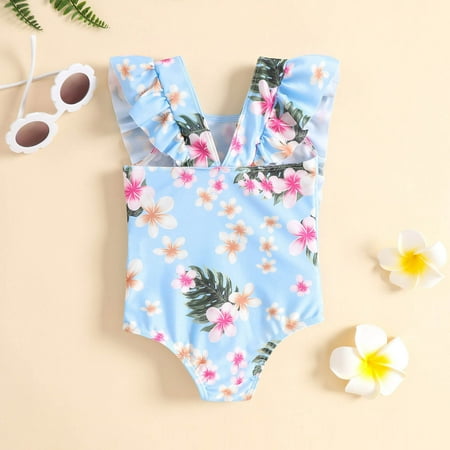 Gubotare Summer Toddler Girls Ruffles Floral Prints 1 Piece Swimwear Beach Onesie Swimsuit Bikini Girl 10 Blue 6-12 Months
Gubotare Summer Toddler Girls Ruffles Floral Prints 1 Piece Swimwear Beach Onesie Swimsuit Bikini Girl 10 Blue 6-12 Months