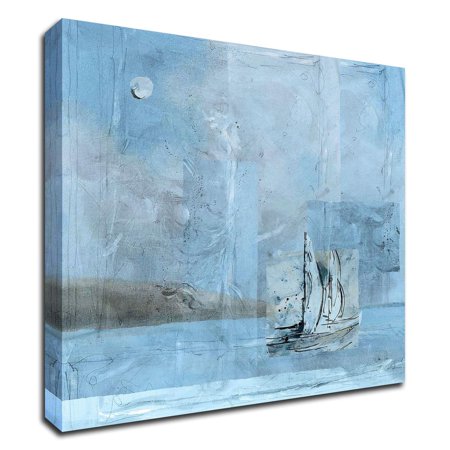Sailboats by Marta Wiley, Print on Canvas, Ready to Hang