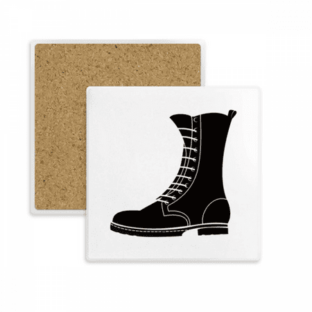 Men s Black High Boots Outline Pattern Square Coaster Cup Mat Mug Subplate Holder Insulation Stone
Men s Black High Boots Outline Pattern Square Coaster Cup Mat Mug Subplate Holder Insulation Stone