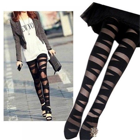 SHUNXIN Fine Lady Sexy Girl Lady Funky Pantyhose Black Ripped Stretch Mock Stocking
SHUNXIN Fine Lady Sexy Girl Lady Funky Pantyhose Black Ripped Stretch Mock Stocking