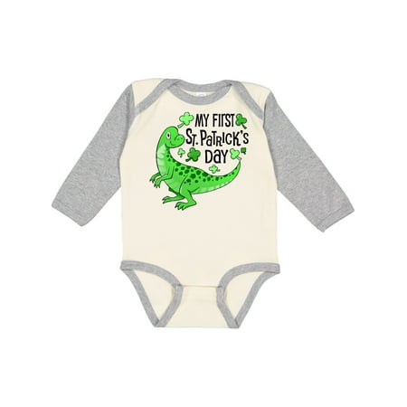 Inktastic My 1st St. Patrick s Day- green dinosaur Gift Baby Boy or Baby Girl Long Sleeve Bodysuit
Inktastic My 1st St. Patrick s Day- green dinosaur Gift Baby Boy or Baby Girl Long Sleeve Bodysuit