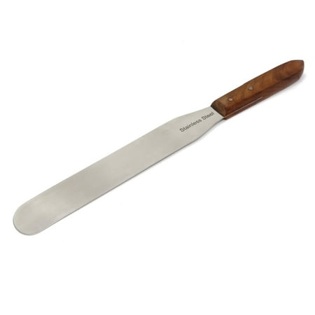 Stainless Steel Spatula Kitchen Utensil Chefs Knives Baking Tool - 10 Polished Blade Wood Handle
Stainless Steel Spatula Kitchen Utensil Chefs Knives Baking Tool - 10 Polished Blade Wood Handle