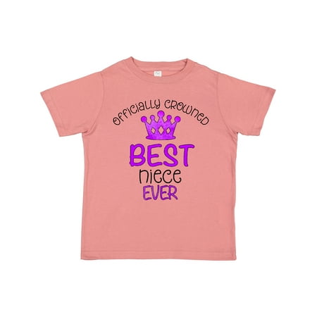 Inktastic Officially Crowned Best Niece Ever Purple Crown Gift Toddler Toddler Girl T-Shirt
Inktastic Officially Crowned Best Niece Ever Purple Crown Gift Toddler Toddler Girl T-Shirt