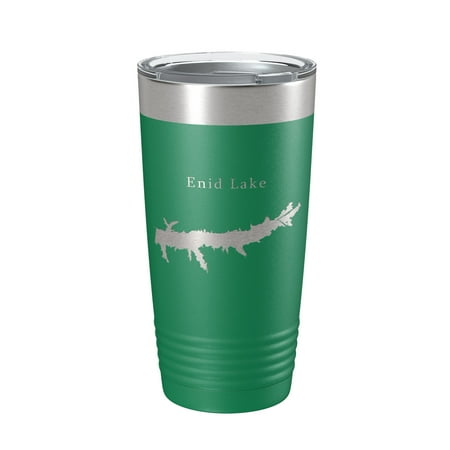 Enid Lake Map Tumbler Travel Mug Insulated Laser Engraved Coffee Cup Mississippi 20 oz Green
Enid Lake Map Tumbler Travel Mug Insulated Laser Engraved Coffee Cup Mississippi 20 oz Green
