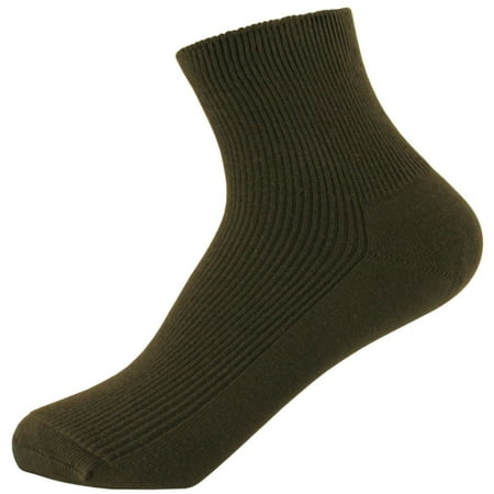Thin Summer 100% Cotton Ankle Socks for Women - 3-pairs in one pack - HIDDEN ELASTIC AT TOP ONLY - select size by your shoe size
Thin Summer 100% Cotton Ankle Socks for Women - 3-pairs in one pack - HIDDEN ELASTIC AT TOP ONLY - select size by your shoe size