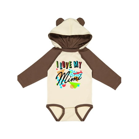 Inktastic I Love my Mimi- 80s retro style Gift Baby Boy or Baby Girl Long Sleeve Bodysuit
Inktastic I Love my Mimi- 80s retro style Gift Baby Boy or Baby Girl Long Sleeve Bodysuit