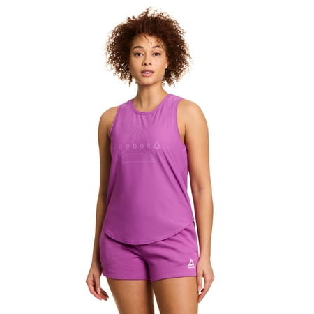 Reebok Women's Reflex Graphic Tank Top, Sizes XS-XXXL