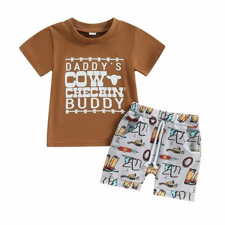 Toddler Boys Casual Letter Print Short Sleeved Top Cartoon Print Shorts Suit Summer Style Handsome Two Piece Suit Suitable For
Toddler Boys Casual Letter Print Short Sleeved Top Cartoon Print Shorts Suit Summer Style Handsome Two Piece Suit Suitable For
