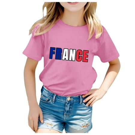Toddler Boys Girls Prints Short Sleeve Prints T Shirt Tops Clothes 4 Toddler Girls Clothes Toddler Girl Long Sleeve Solid Shirt 2 Birthday Shirt for Toddler Girls Plain Tops with Bow Kids Sports Wear
Toddler Boys Girls Prints Short Sleeve Prints T Shirt Tops Clothes 4 Toddler Girls Clothes Toddler Girl Long Sleeve Solid Shirt 2 Birthday Shirt for Toddler Girls Plain Tops with Bow Kids Sports Wear