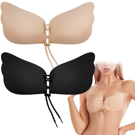 KUMAYES Women s Strapless Bra Push Up Backless Sticky Bra Invisible Drawstring Adhesive Silicone Bra
KUMAYES Women s Strapless Bra Push Up Backless Sticky Bra Invisible Drawstring Adhesive Silicone Bra