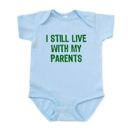 

CafePress - I Still Live With My Parents Infant Bodysuit - Baby Light Bodysuit Size Newborn - 24 Months