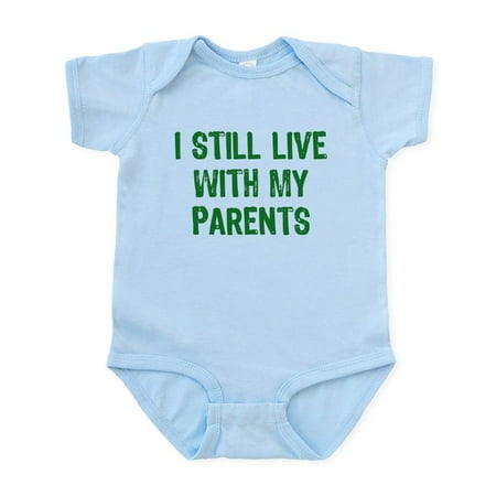 CafePress - I Still Live With My Parents Infant Bodysuit - Baby Light Bodysuit Size Newborn - 24 Months
CafePress - I Still Live With My Parents Infant Bodysuit - Baby Light Bodysuit Size Newborn - 24 Months