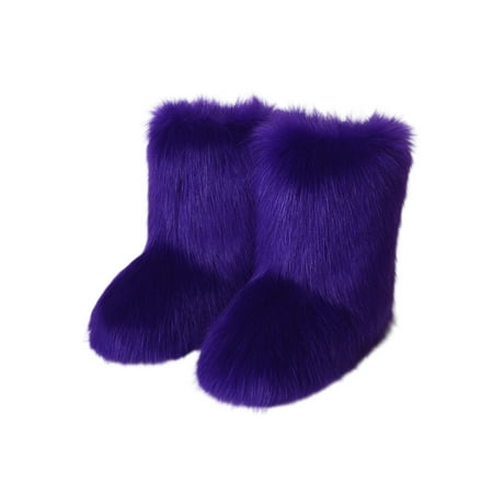 Tenmix Women Anti-slip Booties Work Warm Colorful Winter Shoes Walking Comfort Mid-Calf Boot Purple 6.5
Tenmix Women Anti-slip Booties Work Warm Colorful Winter Shoes Walking Comfort Mid-Calf Boot Purple 6.5