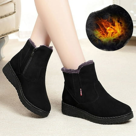 Cathalem Womens Low Boots Snow Womens Snow Boots Warm Comfortable Outdoor Winter Shoes Casual Shoes Women Boots Fashion Black 6.5
Cathalem Womens Low Boots Snow Womens Snow Boots Warm Comfortable Outdoor Winter Shoes Casual Shoes Women Boots Fashion Black 6.5