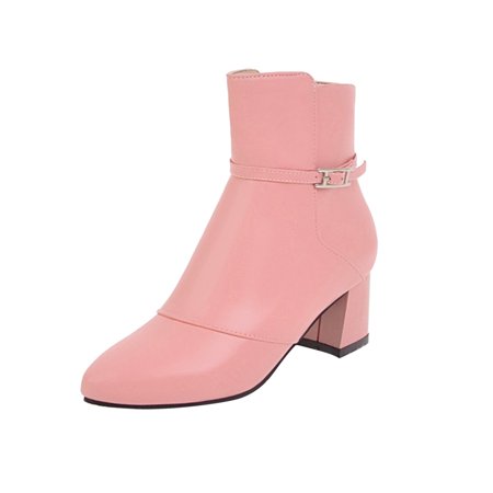 QYZEU Womens Boot Socks Knee High Low Boots for Women Mens Simple Solid Color Leather Belt Buckle Side Zipper Thick High Heel Short Boots
QYZEU Womens Boot Socks Knee High Low Boots for Women Mens Simple Solid Color Leather Belt Buckle Side Zipper Thick High Heel Short Boots