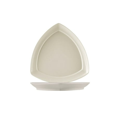 REC Specialty Item Triangular Plate 12 W X 12 L X 1-1/8 H Stoneware American White
REC Specialty Item Triangular Plate 12 W X 12 L X 1-1/8 H Stoneware American White