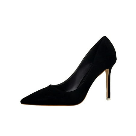 GENILU Ladies Comfort Lightweight Pointed Toe High Heels Slip Resistant Dress Shoes Formal On Pumps Black 8.5
GENILU Ladies Comfort Lightweight Pointed Toe High Heels Slip Resistant Dress Shoes Formal On Pumps Black 8.5