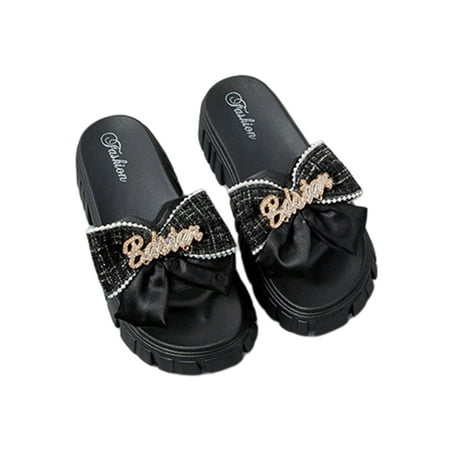 Daeful Ladies Waterproof Sandals Slip On Platform Sandal Open Toe Slides Fashion Summer Casual Shoes Women Lightweight Black Letters 7.5
Daeful Ladies Waterproof Sandals Slip On Platform Sandal Open Toe Slides Fashion Summer Casual Shoes Women Lightweight Black Letters 7.5