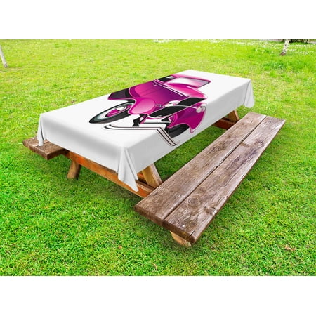 Hot Pink Outdoor Tablecloth Vintage Muscle Car Illustration Retro Revival Vehicle Engine American Decorative Washable Fabric Picnic Tablecloth 58 X 104 Inches Magenta Fuchsia Black by Ambesonne
Hot Pink Outdoor Tablecloth Vintage Muscle Car Illustration Retro Revival Vehicle Engine American Decorative Washable Fabric Picnic Tablecloth 58 X 104 Inches Magenta Fuchsia Black by Ambesonne