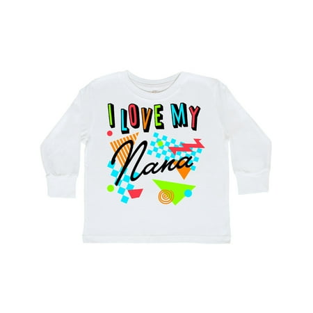 Inktastic I Love my Nana- 80s retro style Gift Toddler Boy or Toddler Girl Long Sleeve T-Shirt
Inktastic I Love my Nana- 80s retro style Gift Toddler Boy or Toddler Girl Long Sleeve T-Shirt