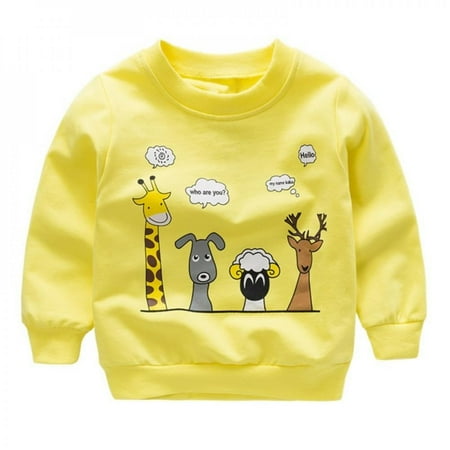 Patgoal Baby Boys Clothes 2022 autumn new long sleeve Sweatshirt baby boys and girls cute cartoon animals print casual Sweatshirt
Patgoal Baby Boys Clothes 2022 autumn new long sleeve Sweatshirt baby boys and girls cute cartoon animals print casual Sweatshirt