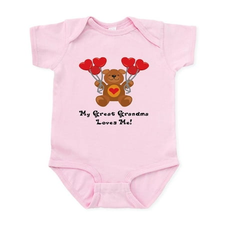 CafePress - My Great Grandma Loves Me! Infant Bodysuit - Baby Light Bodysuit Size Newborn - 24 Months
CafePress - My Great Grandma Loves Me! Infant Bodysuit - Baby Light Bodysuit Size Newborn - 24 Months