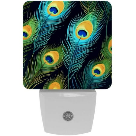 Peacock feathers LED Square Night Lights - Energy Efficient Bedside Lamp with Soft Glow and Auto Sensor for Bedroom Nursery and Hallway - 200 Characters
Peacock feathers LED Square Night Lights - Energy Efficient Bedside Lamp with Soft Glow and Auto Sensor for Bedroom Nursery and Hallway - 200 Characters