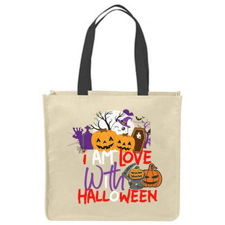 Halloween Tote Bags I am Love with Halloween Reusable Shopping Funny Gift Bagss Scary decorations
Halloween Tote Bags I am Love with Halloween Reusable Shopping Funny Gift Bagss Scary decorations