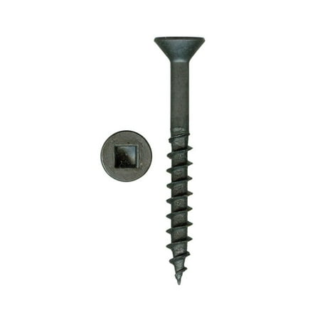 10 x 3 HighPoint® XT Square Drive Woodworking Screws Flat Head Dry Lube 100 pc