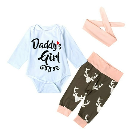 EHTMSAK Infant Baby Toddler Children Girl 3PCS Outfits Clothing Set Long Sleeve Bodysuit and Pants Set Letter Print with Headband White 6M-2Y 80
EHTMSAK Infant Baby Toddler Children Girl 3PCS Outfits Clothing Set Long Sleeve Bodysuit and Pants Set Letter Print with Headband White 6M-2Y 80