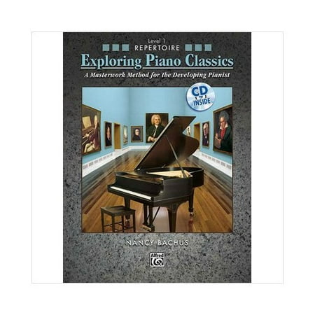 Alfred 00-31355 Exploring Piano Classics Repertoire- Level 1 - Music Book
