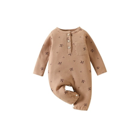 Binwwede Baby Girls Spring Autumn Casual Jumpsuit Long Sleeve O Neck Button Floral Romper
Binwwede Baby Girls Spring Autumn Casual Jumpsuit Long Sleeve O Neck Button Floral Romper