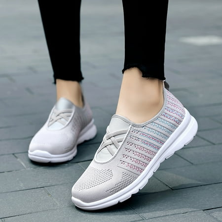 Lightweight Cross Straps Flat Sneakers Outdoor Knitted Slip On Running Sports Shoes Women s Footwear
Lightweight Cross Straps Flat Sneakers Outdoor Knitted Slip On Running Sports Shoes Women s Footwear