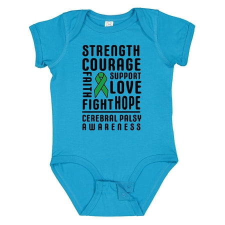 Inktastic Cerebral Palsy Awareness Strength Support and Courage Gift Baby Boy or Baby Girl Bodysuit
Inktastic Cerebral Palsy Awareness Strength Support and Courage Gift Baby Boy or Baby Girl Bodysuit